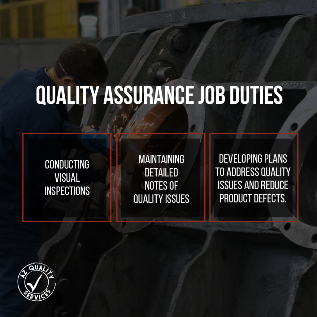 quality assurance job duties responsibilities